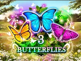 3 butterflies